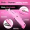 Pink Power Pink Box Cutter Retractable, Pink Utility Knife for Carpet, Box Cutter Knife Heavy Duty with 3 Blades and Storage Compartment - Box Opener Pocket Utility Pink Knife Tools for Women - 5 Pack